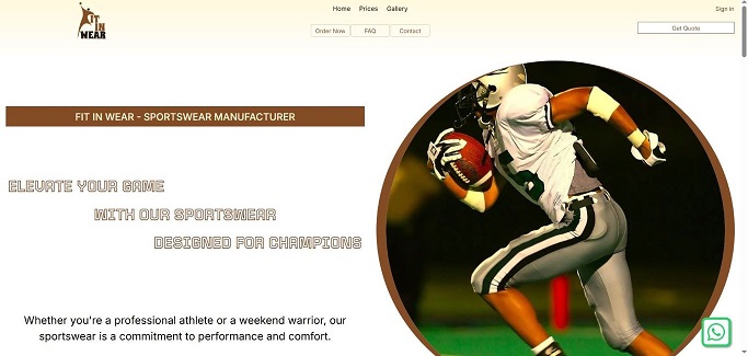 Sportswear Manufacturers